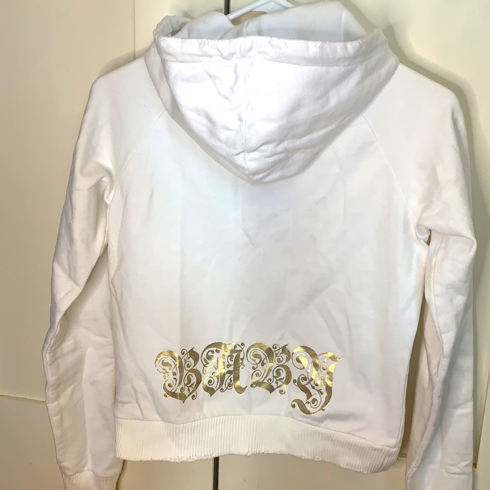 Early 2000s Gwen Stefani LAMB BABY Cropped Hoodie - Picture 4 of 6